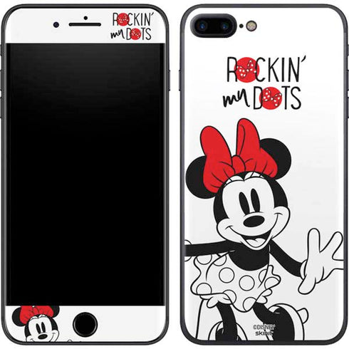 Disney Minnie Mouse Rockin My Dots iPhone 8 Plus Skin
